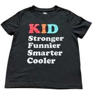 Old Navy kids T-shirt Size XS (5) black